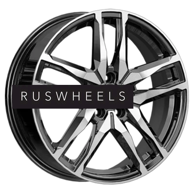 Диски iFree 6,5x18/5x114,3 ET47 D66,1 Бомбей (КС1075) Блэк Джек