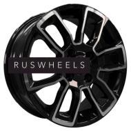 Диски Khomen Wheels 5,5x14/4x100 ET46 D54,1 KHW1406 (Alsvin/Getz/i20) Black-FP