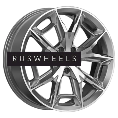 Диски СКАД 7,5x19/5x108 ET36 D65,1 Паркер (КЛ382) Алмаз графит