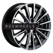 Диски Khomen Wheels 6,5x16/5x114,3 ET45 D67,1 KHW1611 (Huyndai/Mazda) Gray-FP Диски Khomen Wheels 6,5x16/5x114,3 ET45 D67,1 KHW1611 (Huyndai/Mazda) Gray-FP