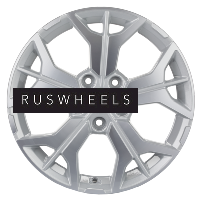 Диски Khomen Wheels 7x17/5x114,3 ET39 D60,1 KHW1715 (RAV4) F-Silver-FP