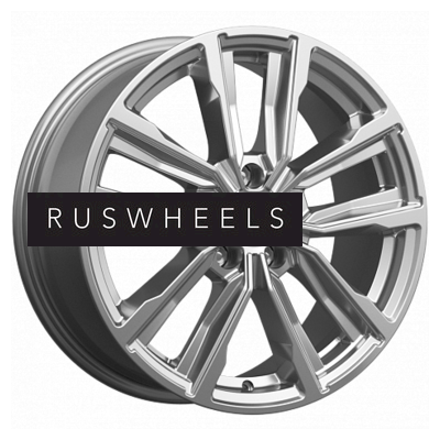 Диски КИК 7,5x17/5x108 ET35 D67,1 Лацио (КС964) Дарк платинум