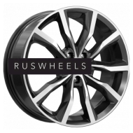 Диски КИК 7,5x18/5x110 ET40 D67,1 Портер (КС906) Алмаз черный