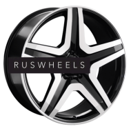 Диски Replay 10x21/5x130 ET33 D84,1 MR137 BKF (конус, MB003)