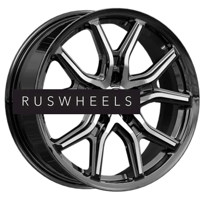 Диски iFree 6,5x17/5x114,3 ET35 D67,1 Страйк (КС1080) Блэк Джек