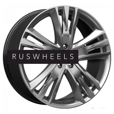 Диски КИК 8,5x20/5x114,3 ET52 D56,1 Атлас (КС661) Дарк платинум