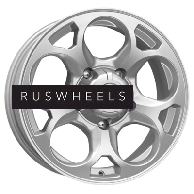 Диски КИК 7x16/5x139,7 ET35 D108,5 Линкс (КС1057) Сильвер