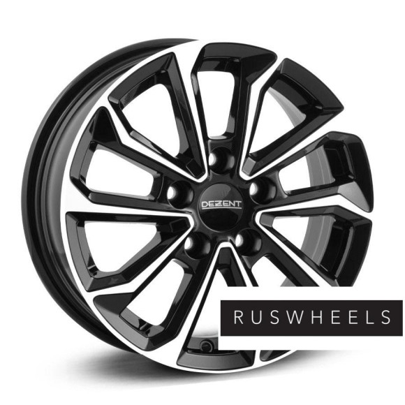 Диски Dezent R17 / 7J PCD 5x100 ЕТ 38 ЦО 57.1 KS black polished Диски Dezent R17 / 7J PCD 5x100 ЕТ 38 ЦО 57.1 KS black polished