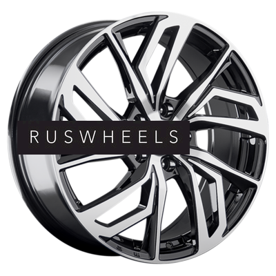 Диски Replay 7,5x18/5x114,3 ET38 D60,1 CHG49 BKF (конус, C570)