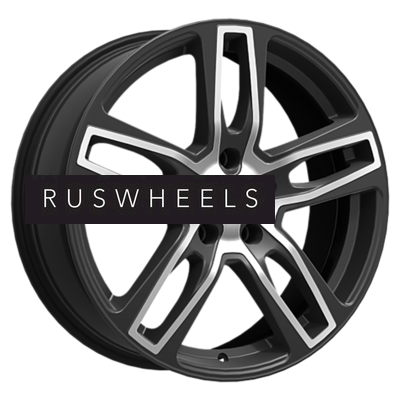 Диски СКАД 7x18/5x114,3 ET35 D67,1 Женева (КЛ224) Алмаз бархат новый