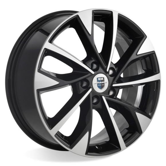 Диски КиК 7,0\R17 5*114.3 ET50 d67.1 Алмаз черный Диски КиК 7,0\R17 5*114.3 ET50 d67.1 Алмаз черный