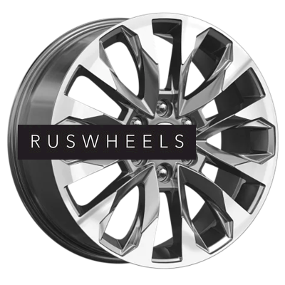 Диски Premium Series 8x20/6x139,7 ET42 D75,1 КР007 (Haval H9) Diamond Gloss Graphite